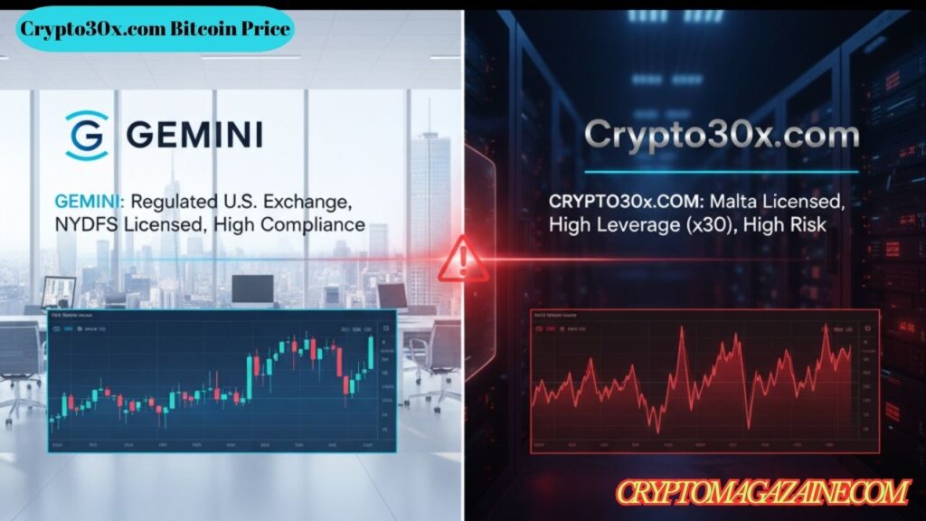 Crypto30x.com Bitcoin Price
