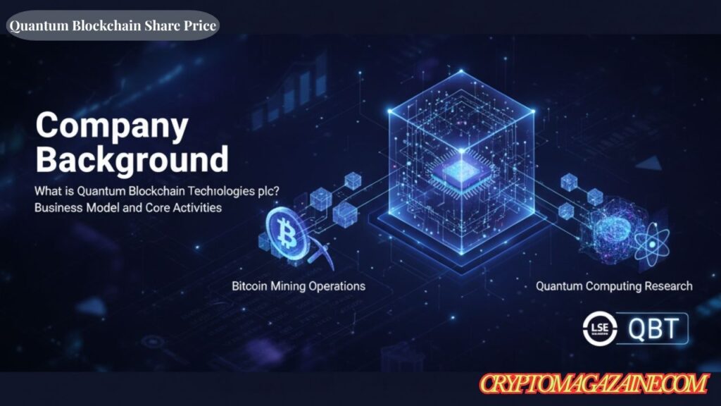 Quantum Blockchain Share Price
