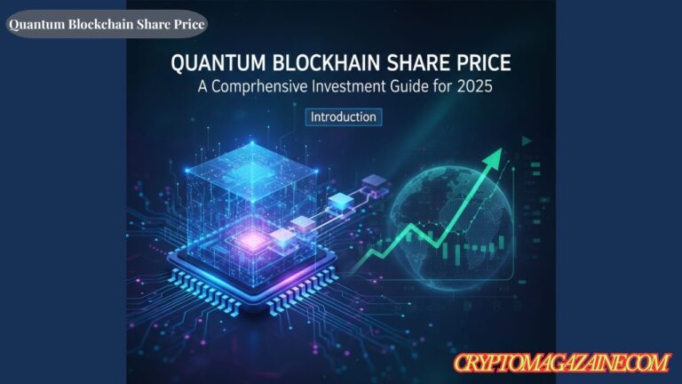 Quantum Blockchain Share Price